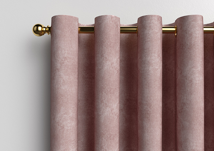 Florence Faux Suede, Petal Pink - Made to Measure Curtains - Image 13